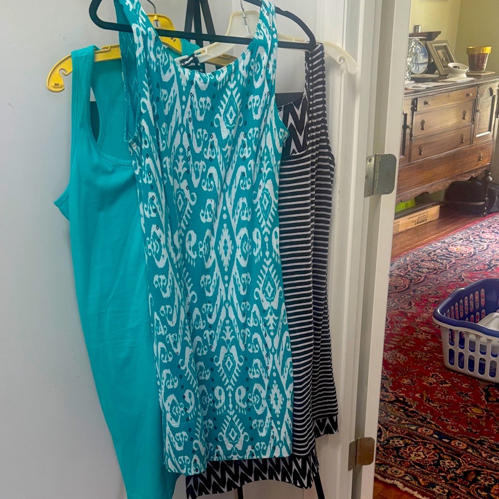 Coverups or a summer dress ($7 each)